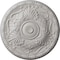 Ekena Millwork Amelia Ceiling Medallion (Fits Canopies up to 4 1/8"), 15 3/4"OD x 5/8"P, Ultra Pure White CM16AMUWF - alternate 1